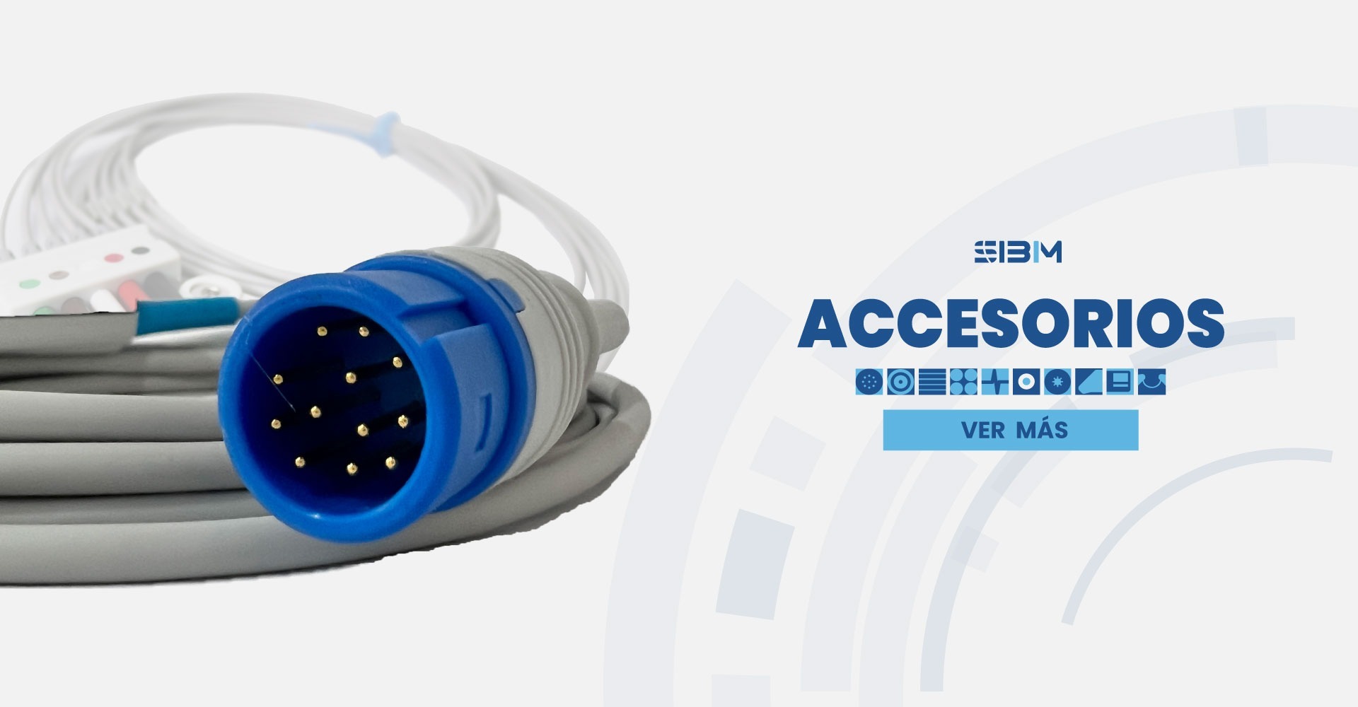 Accesorios para cardiología, ginecología, electrocirugía