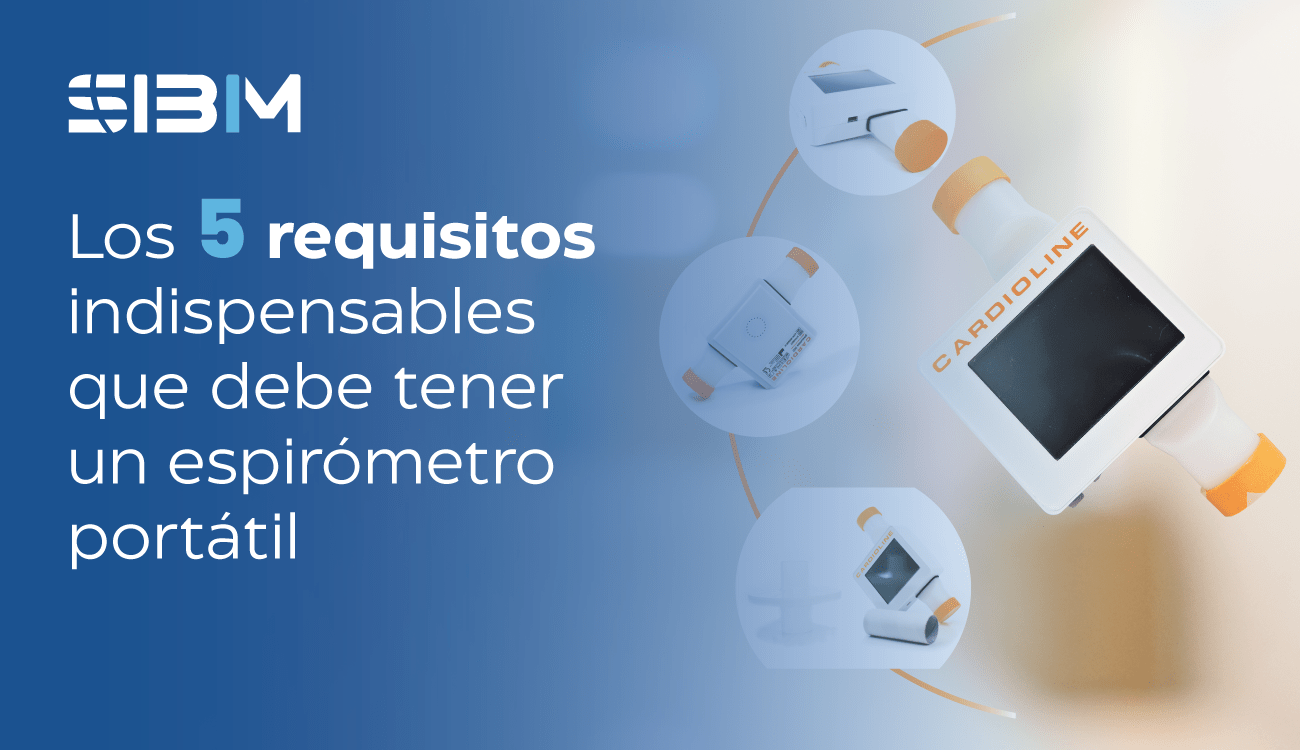Los espirómetros deben proporcionar precisión, fiabilidad y estabilidad en las mediciones